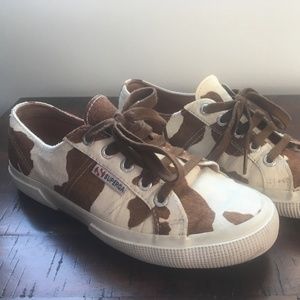 Superga Calf Hair Sneakers